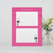 Recept-pagina's met illustraties voor multomappen (Staand voorkant)