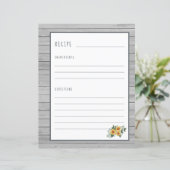 Recept-pagina's voor multomappen in cookies (Staand voorkant)