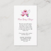 Recept Request Love is Brewing Vrijgezellenfeest T Informatiekaartje (Voorkant)