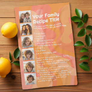 Recept Sjabloon voor Familie Recept en foto's Theedoek