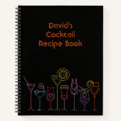  recept van cocktail notitieboek (Voorkant)