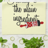 Recept van het leven is familie Keukenhanddoek (Gevouwen)