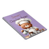 Recept van kleine beer notitieboek (Rechterzijde)