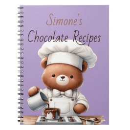 Recept van kleine beer notitieboek