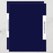 Recept Verdeeler | Desserts | Eenvoudige Marine &  (Voorkant / Achterkant)