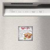 Recept voor appelcake magneet (Insitu (Vaatwasser))