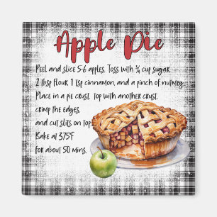 Recept voor appelcake magneet