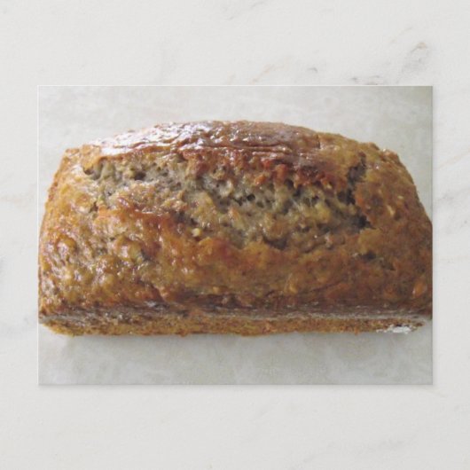 recept voor bananenbrood briefkaart (Voorkant)