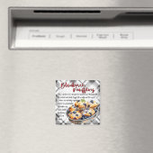 Recept voor bosbessenmuffins magneet (Insitu (Vaatwasser))
