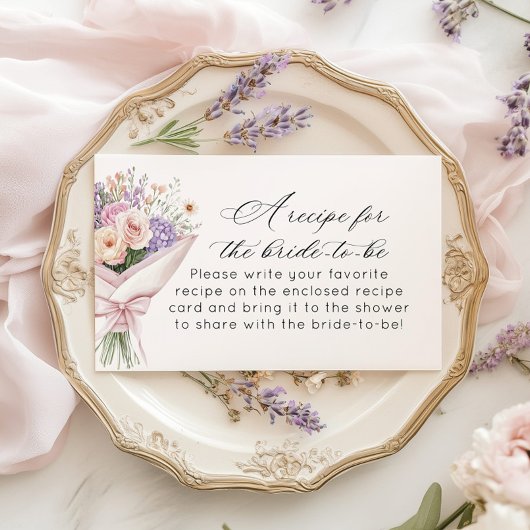 Recept voor bruid Fresh Off the market Informatiekaartje