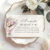 Recept voor bruid Fresh Off the market Informatiekaartje