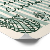 Recept voor bruidsdouche, handgetekend, Off The Ma Poster (Hoek)