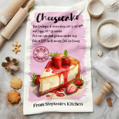 Recept voor cheesecake Persoonlijk Theedoek