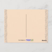 Recept voor Chocoladetaart Verjaardag Briefkaart (Achterkant)