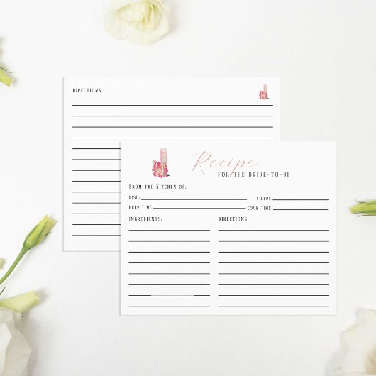 Recept voor de aanstaande bruid Petals & Prosecco