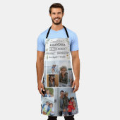 Recept voor de beste oma | Moederdag Foto Schort (Gedragen)