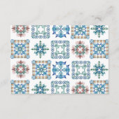 Recept voor de bruid informatiekaartje (Achterkant)