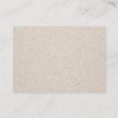 Recept voor de bruid om te zijn | Winter Vrijgezel Informatiekaartje (Achterkant)