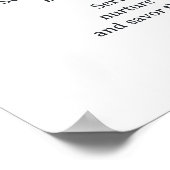 Recept voor een gelukkig huwelijk poster (Hoek)