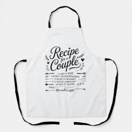Recept voor een Koppel Keuken Liefde, Vertrouwen & Schort