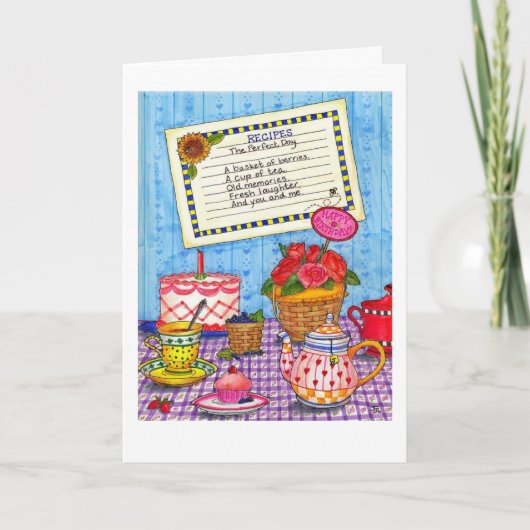 Recept voor een perfecte Kaart (Voorkant)