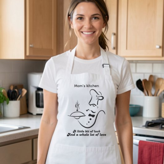 Recept voor een speciale moeder Persoonlijk chef-m Schort