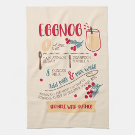 Recept voor eierpunch theedoek