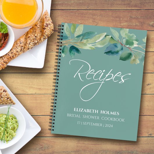 Recept voor Eucalyptus-Vrijgezellenfeest uit de mo Notitieboek