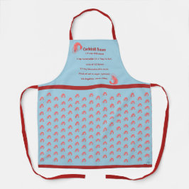 Recept voor garnalencocktail All-Over Print Schort
