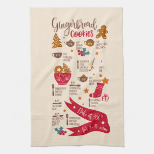 Recept voor Gingerbread Cookies Theedoek