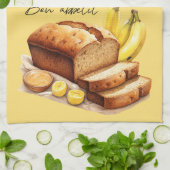 Recept voor het bakken van bananenbrood theedoek (Gevouwen)