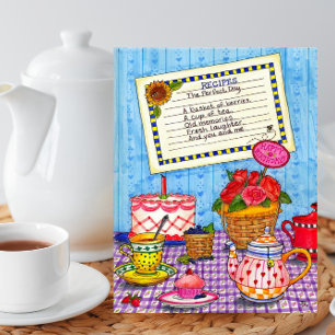 Recept voor het Perfect Day Inspirerend Briefkaart