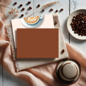 Recept voor het thema bruid koffie informatiekaartje