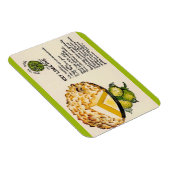 Recept voor Key Lime Pie Magneet (Rechterzijde)