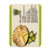 Recept voor Key Lime Pie Magneet (Verticaal)