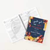 Recept voor kreeftkoken voor verloving van koppels notitieboek (Binnen)