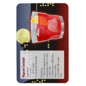 Recept voor Negroni-cocktail Magneet (Verticaal)
