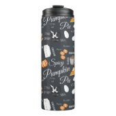 Recept voor Pompoentaart voor Thanksgiving Thermosbeker (Voorkant)