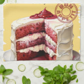 Recept voor Rode Fluwelen Cake Theedoek (Gevouwen)