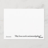 recept voor snowmans briefkaart (Achterkant)