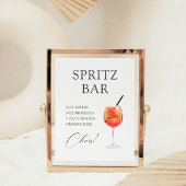 Recept voor Spritz Cocktailbar Poster