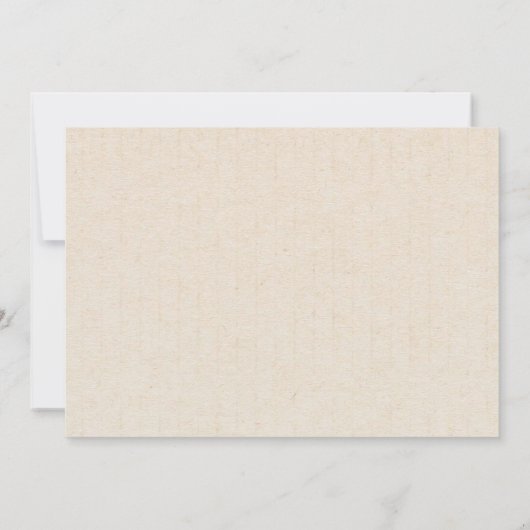 Recept voor verjaardagsfeestje uitnodiging (Achterkant)