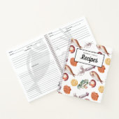  recept voor verse inktvis en zeevruchten notitieboek (Binnen)