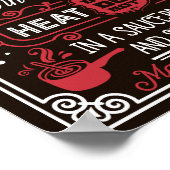 Recept voor warme chocolademelk Party Station Poster (Hoek)