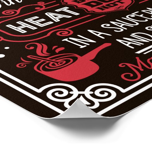 Recept voor warme chocolademelk Party Station Poster (Hoek)