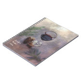 Recept voor wijn en knoflook notitieboek (Linkerzijde)