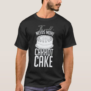 Recept Worteltaart Cupcakes Taart Glutenvrij Vegan T-shirt