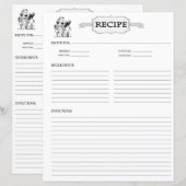 Receptblad (Voorkant / Achterkant)