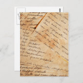 recepten briefkaart (Voorkant / Achterkant)