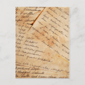 recepten briefkaart (Voorkant)